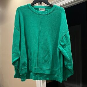 By Together Emerald Crew Neck Sweater